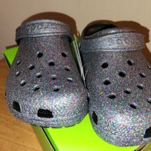 Brand new with tags CROCS Classic Glitter Women's 8, Men's 6
